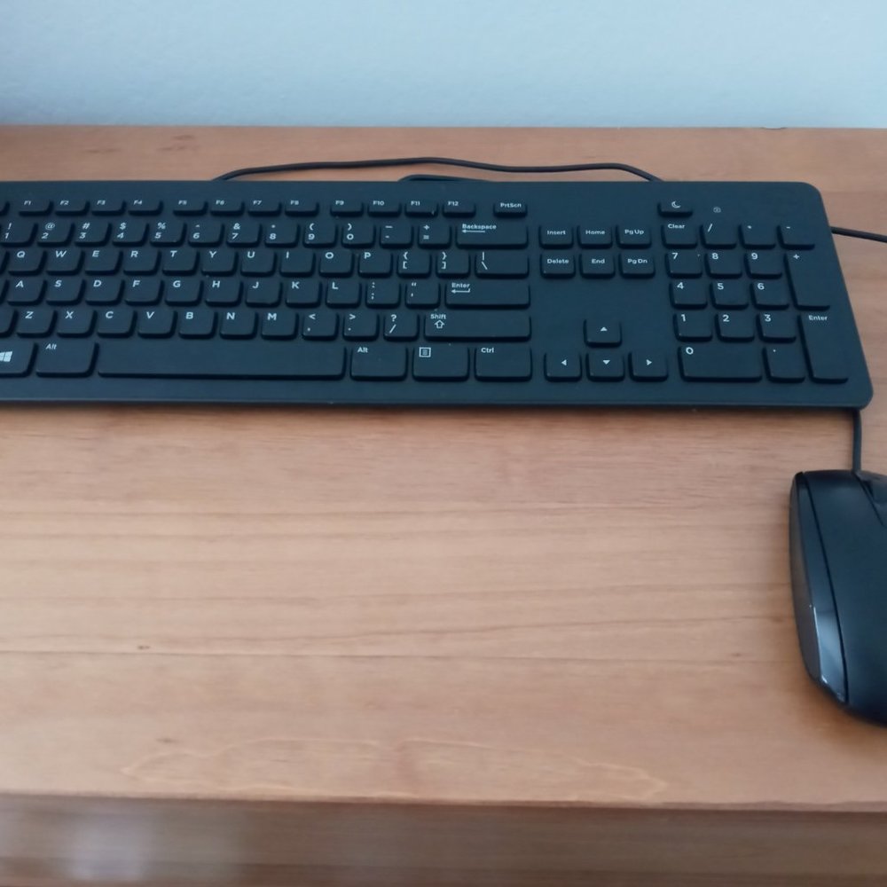 Dell Wired Mouse and Keyboard